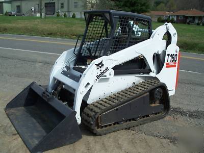 2004 bobcat T190 track skid steer 1700 hrs very nice