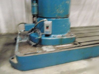 7450 carlton model 4A radial arm drill 6' x 19