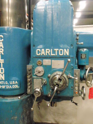 7450 carlton model 4A radial arm drill 6' x 19