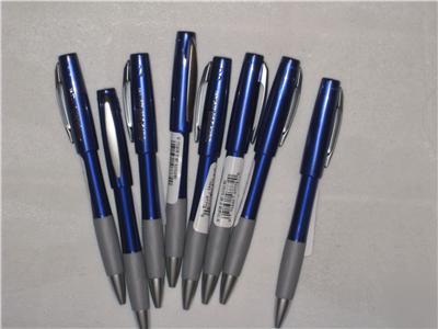 8 papermate titanium retractable ballpoint pen blue ink