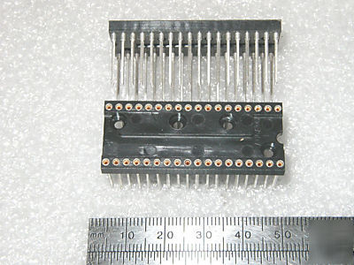 Augat 36 pin x .6 wire wrap ic sockets (2 pcs)