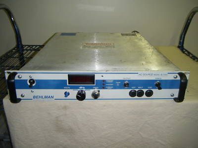 Behlman bl 1350 ac source (sale )