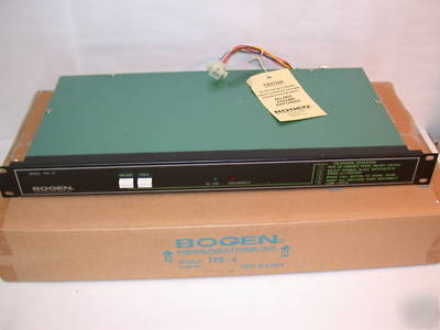 Bogen tps-4 TPS4 control panel telephone multi graphic