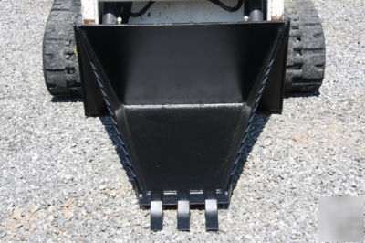 Cal x-treme duty skid steer stump bucket free shipping