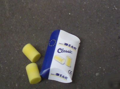 10 packs of ear classic foam earplugs disposable