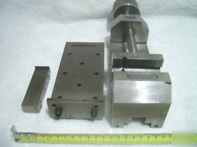 3 piece large grinding vise set, compound sine vise