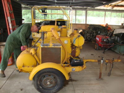 Jenbenbacher werke a. g. diesel air compressor-jw 220K
