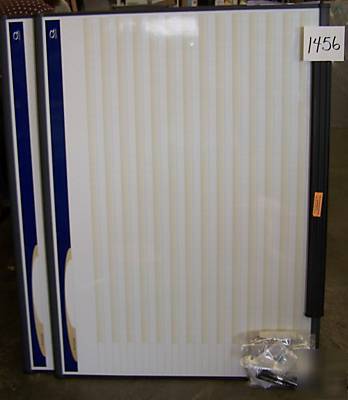 2-quartet 4'X3' total dry erase project planner board