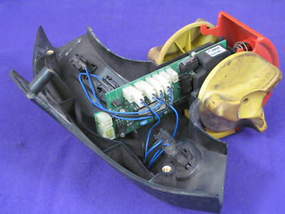 Control handle for yale electric pallet jack