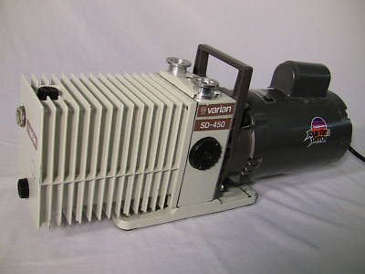 Franklin electric varian sd-450 rotary vane vacuum pump