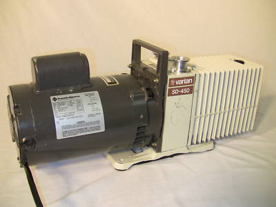 Franklin electric varian sd-450 rotary vane vacuum pump