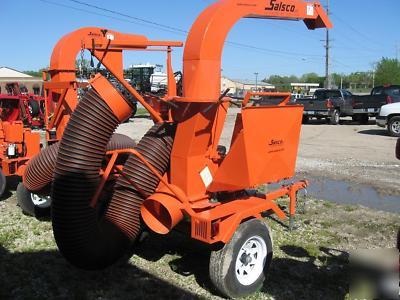 New salsco 625NS wood chipper shredder vac 