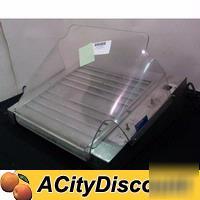 Roundup hot dog roller grill sneeze guard