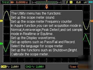 200MHZ handheld/portabÃ¢â‚¬â€¹le scopemeter with dmm dso 1200