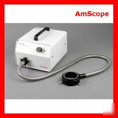 Microscope halogen fiber optic ring illuminator 150W