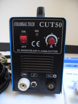 New 50A plasma cutter CUT50 inverter 220V voltage 