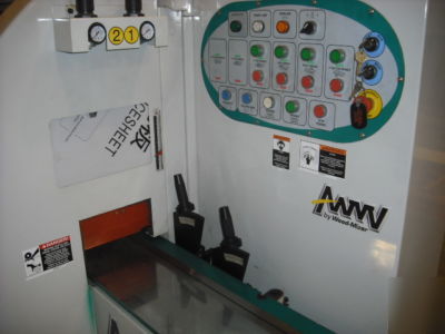 New awmv 4 head moulder, 100MM x 150MM, 460VOLT - 