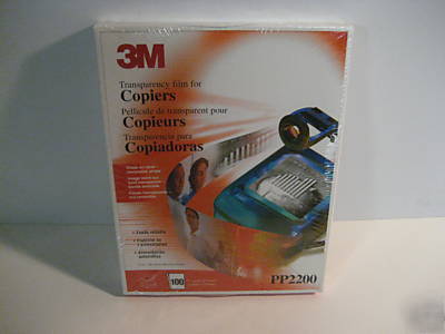 New genuine 3M PP2200 laser transparencies copier 100