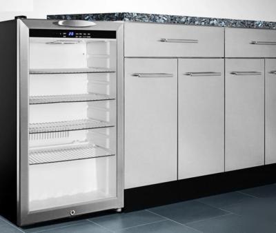 Summit counter height refrigerated display cooler 19