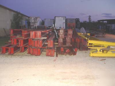 2T/2 bridge x 34' s 300'l oh free standing crane system