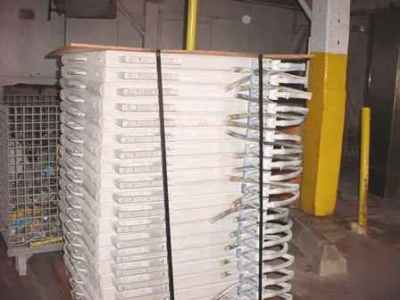 Used duriron recessed plate filter press