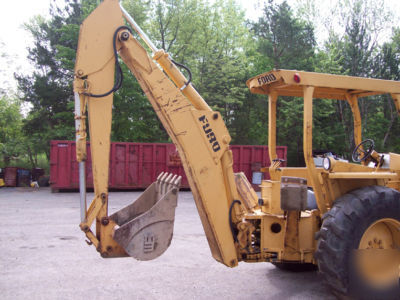Ford 6500 backhoe loader 1973