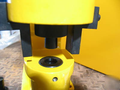 New , larger model enerpac hydraulic punch (ch-70)w/dies