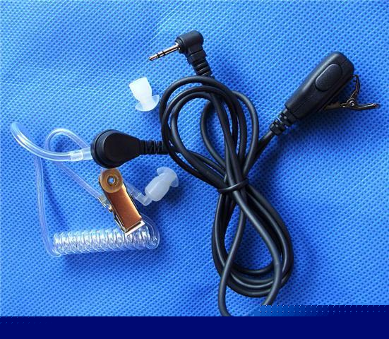 Earpiece acoustic tube for motorola talkabout t-6300 