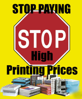 25,000 quality colour copies brochures flyers printing