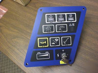 56314072 advance floor scrubber control panel assembly