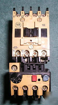 Allen-bradley 100-A09NZ*3 contactor +193-BSB12 overload