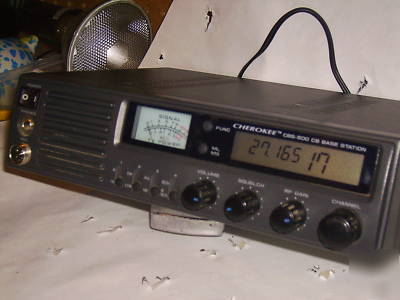 Cherokee cbs-500 base station radio (40 channel)