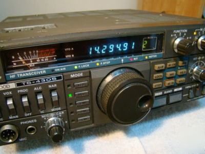 Kenwood ts-430S all mode 100W hf transceiver w/mars cap