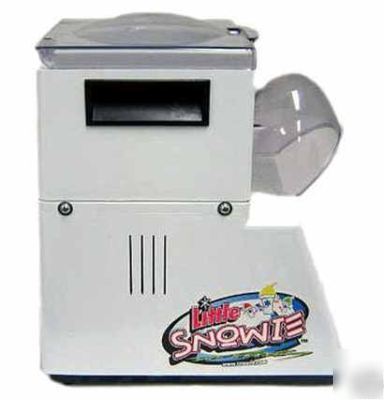 Little snowie ice shaver icee snow cone machine maker