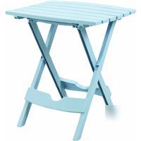 New adams mfg berry blue folding table