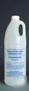 Concentrate holding solution 32 oz preserved specimens