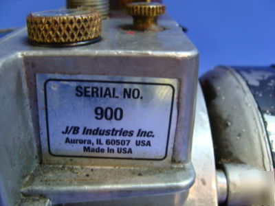 Jb dv-200N vacuum pump 7CFM 1/2HP 2STAGE