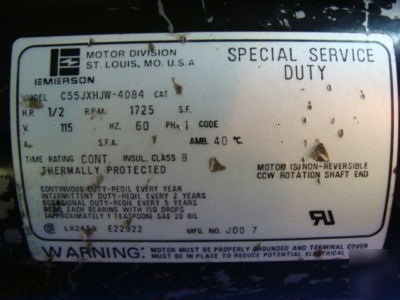 Jb dv-200N vacuum pump 7CFM 1/2HP 2STAGE