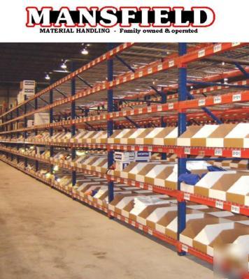 New unirak frame upright 144 x 36 pallet rack shelving