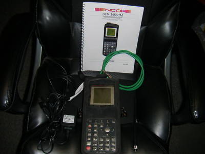 Sencore slm 1456 cm analog & digital catv analyzer