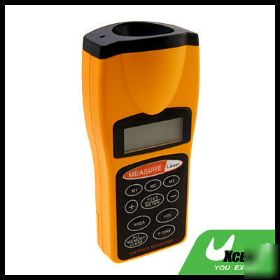 Ultrasonic distance measurement tape laser point orange