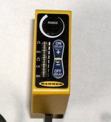 Banner Q60BB6AFV1000 adjustible field sensor part#70092