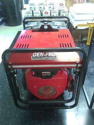 Gen-pro by gillette honda powered 12500 watt generator