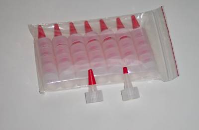 New yorker screw tops with extended red tip set of 35 