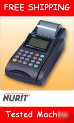 Verifone nurit 3020 credit card machine pos reader