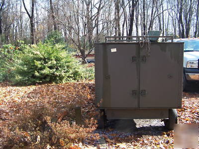 Environmental spill utility trailer