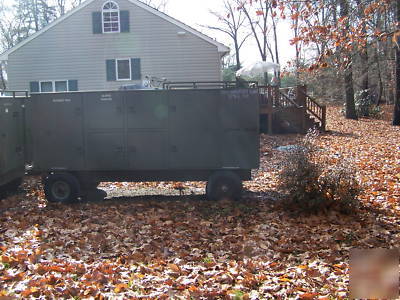 Environmental spill utility trailer