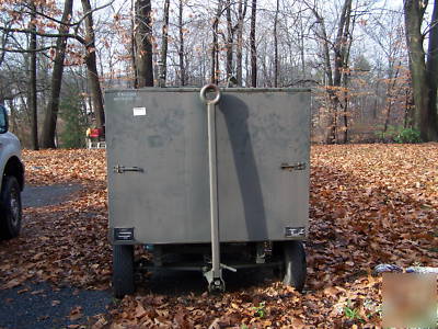 Environmental spill utility trailer