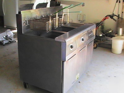 Frymaster commercial deep fryer