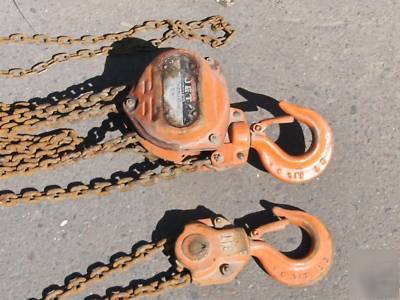 Jet 3 ton chain hoist l-90 chainfall